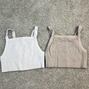 Aerie cropped tanks